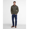 Pull Barbour New Tyne Half Zip Derby Tweed – Laine Homme, Style Classique et Confort