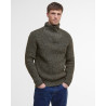 Pull Barbour New Tyne Half Zip Derby Tweed – Laine Homme, Style Classique et Confort