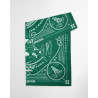 Bandana Barbour x Kaptain Sunshine – Accessoire Vert Homme, Style Vintage et Authentique
