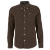 Chemise Barbour Ramsey Tailored Cord Brown – Chemise Homme Velours Côtelé Marron