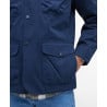 Veste Barbour Ogston Imperméable Navy – Veste Homme Style Héritage Étanche et Élégante