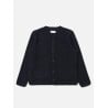 UNIVERSAL WORKS WOOL FLEECE CARDIGAN NAVY