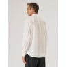 UNIVERSAL WORKS PATCHED LAZY DAY SHIRT POPLIN WHITE