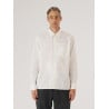 UNIVERSAL WORKS PATCHED LAZY DAY SHIRT POPLIN WHITE