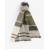 Écharpe Barbour Blair Tartan Ancient Loden – Laine d’Agneau & Cachemire Unisexe
