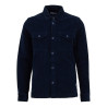 Sur Chemise Barbour Regular en Velours Côtelé Navy – Style Classique et Confort