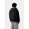 Carhartt WIP Active Sweat Jacket Black Stone Washed – Veste à Capuche Homme