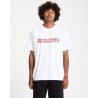 Volcom JJ Villard 2 – T‑shirt blanc imprimé unisexe