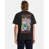 Volcom JJ Villard – T‑shirt noir imprimé unisexe
