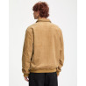 Volcom Kurtis Cord Jacket Ermine – Veste velours côtelé & fausse fourrure