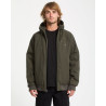 Volcom Hernan 10K Jacket Black Rinsed – Veste imperméable homme