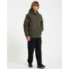 Volcom Hernan 10K Jacket Black Rinsed – Veste imperméable homme