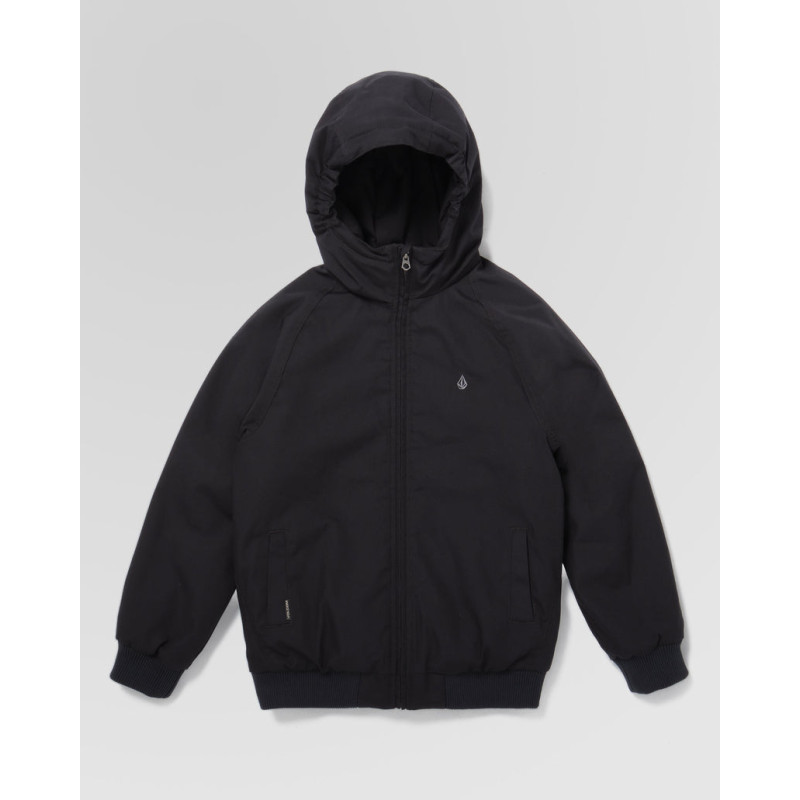 Volcom Hernan 10K Jacket Black Rinsed – Veste imperméable enfant