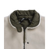Veste Réversible TAION Military Olive/Crème – Duvet Léger et Chaud