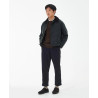 Barbour Spey Sage – Veste Cirée Homme Court en Coton Waxed