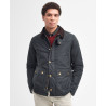 Veste Barbour Reelin Sage – Coton Ciré & Tartan Vintage Homme