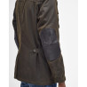 Veste Barbour Ogston Olive – Coton Ciré & Tartan Classique Homme
