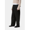 Pantalon Carhartt Brandon Black Rinsed – Denim Noir Délavé Durable