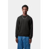 Carhartt WIP Alten Sweater Black Heather – Pull Homme en Laine Made in Italy