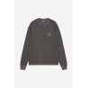 Carhartt WIP Vista Waffle L/S Noir – T-shirt épais homme
