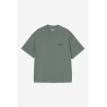 Carhartt WIP Signature Tee Vert/Navy – T-shirt homme coton bio