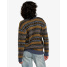 RVCA Lumen Cardigan Stone Blue – Cardigan coton homme