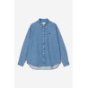 Chemise Carhartt Lucas Stone Washed – Denim Bleu Homme
