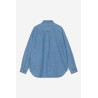 Chemise Carhartt Lucas Stone Washed – Denim Bleu Homme