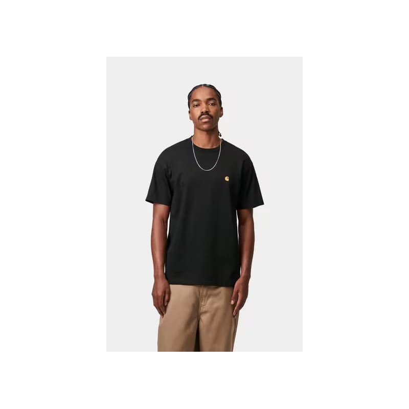 T-shirt Carhartt Chase Noir – Basique Streetwear Homme
