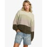 RVCA Ty Sweater Femme – Pull Vert Cypress Confortable et Tendance