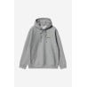Carhartt American Hooded Script – Sweat à Capuche Gris Chiné | Qualité et Style