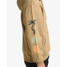 RVCA HOOD DEEP THINK COYOTE CYT