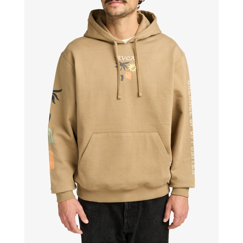 RVCA HOOD DEEP THINK COYOTE CYT