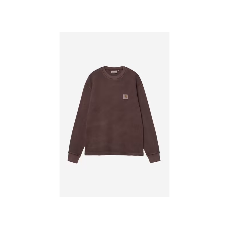 Carhartt WIP Vista Waffle L/S Beige – T-shirt épais homme