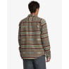 RVCA SHIRT LS DAYSHIFT BLANKET MUSHROOM MSH