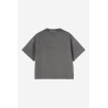 Carhartt WIP W’ Benton T-Shirt Femme - Graphite | T-shirt Oversize en Coton Teint