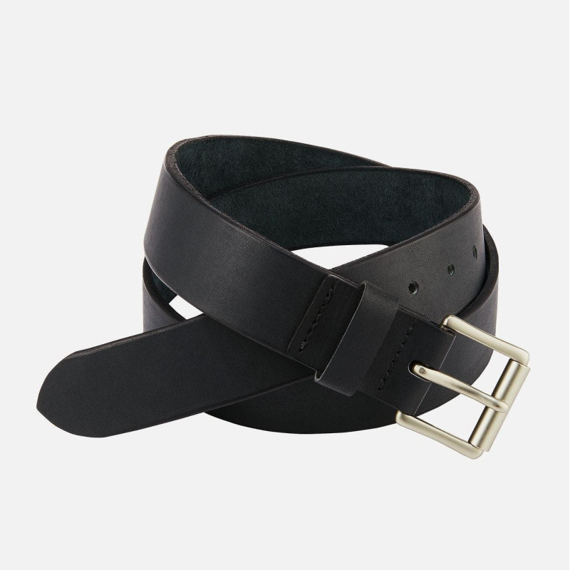 Red Wing Ceinture Cuir Noire – Boucle Laiton, Made in USA