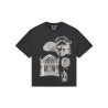 T-shirt Deus Ex Machina Invocation Anthracite – Oversize Homme
