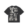 T-shirt Deus Ex Machina Invocation Anthracite – Oversize Homme
