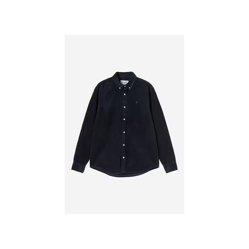Carhartt Madison Cord Shirt Navy – Chemise Velours Homme
