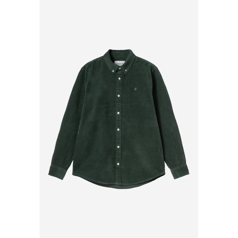 Carhartt Madison Cord Shirt Sycamore – Chemise Velours Homme