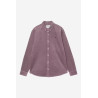 Carhartt Madison Cord Shirt Rose – Chemise Velours Homme