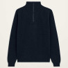 Pull Youri Camionneur Marine – Nitto Knitwear | Laine Mérinos