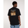 Dickies Donut House SS Tee Noir – T‑shirt Homme Graphique Rétro