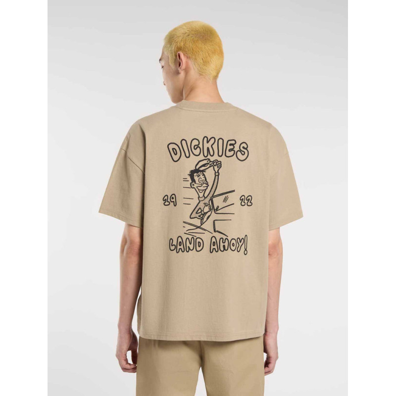 Dickies Decartuville Desert Sand – T-shirt Homme Manches Courtes Beige
