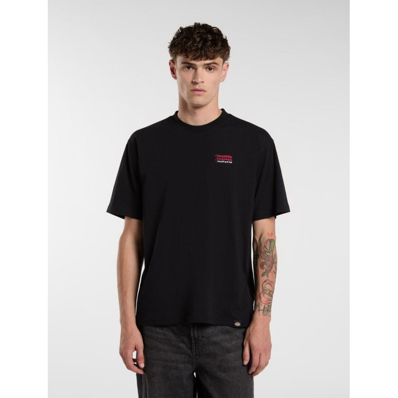 Dickies Flag SS Tee Black – T-shirt Homme Manche Courte avec Logo