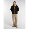 Dickies Hilham Hooded Jacket Black Canvas – Veste à Capuche
