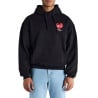 Hoodie Deus Ex Machina Deep Cut Noir – Sweat Oversize Homme Streetwear
