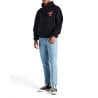 Hoodie Deus Ex Machina Deep Cut Noir – Sweat Oversize Homme Streetwear