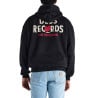 Hoodie Deus Ex Machina Deep Cut Noir – Sweat Oversize Homme Streetwear